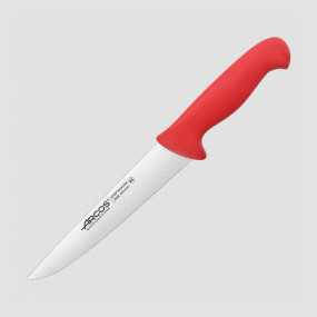 Нож кухонный для разделки мяса 20 см, рукоять - красная, серия 2900, ARCOS, Испания, Ножи разделочные