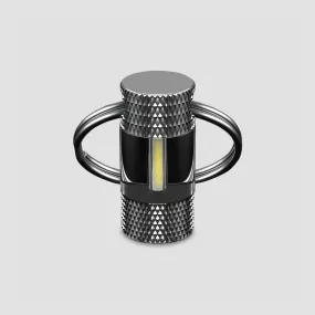 Брелок - кольцо для ключей с тритиевой желтой светящейся вставкой, BOKER, Германия, Аксессуары BOKER