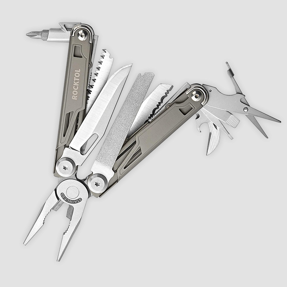 Мультитул 19 инструментов, ROCKTOL, Китай