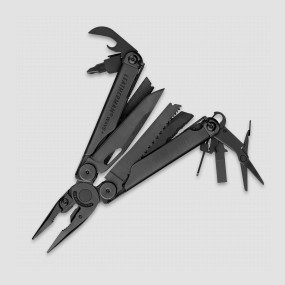 Мультитул Wave Plus, 17 инструментов, цвет черный, LEATHERMAN, США, LEATHERMAN (США)