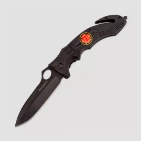 Нож складной Black FD, серия Magnum, BOKER, Германия, Ножи c функцией стропореза