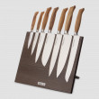 Набор кухонных ножей, 7 штук, на магнитной подставке ComposeEat, серия Ergo Line Olive, BERGER CUTLERY, Германия_00819160046049936785.jpg