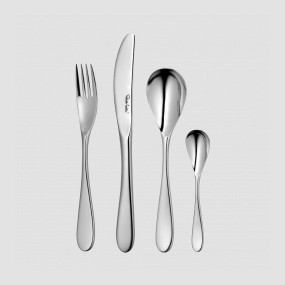 Набор столовых приборов на 6 персон, 24 предмета, сталь 18/10, серия Comet Bright, ROBERT WELCH, Великобритания, Наборы на 6 персон ROBERT WELCH