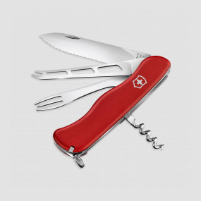 Нож швейцарский многофункциональный складной Cheese Master, 8 функций, 9.1 см, VICTORINOX, Швейцария, VICTORINOX (Швейцария)