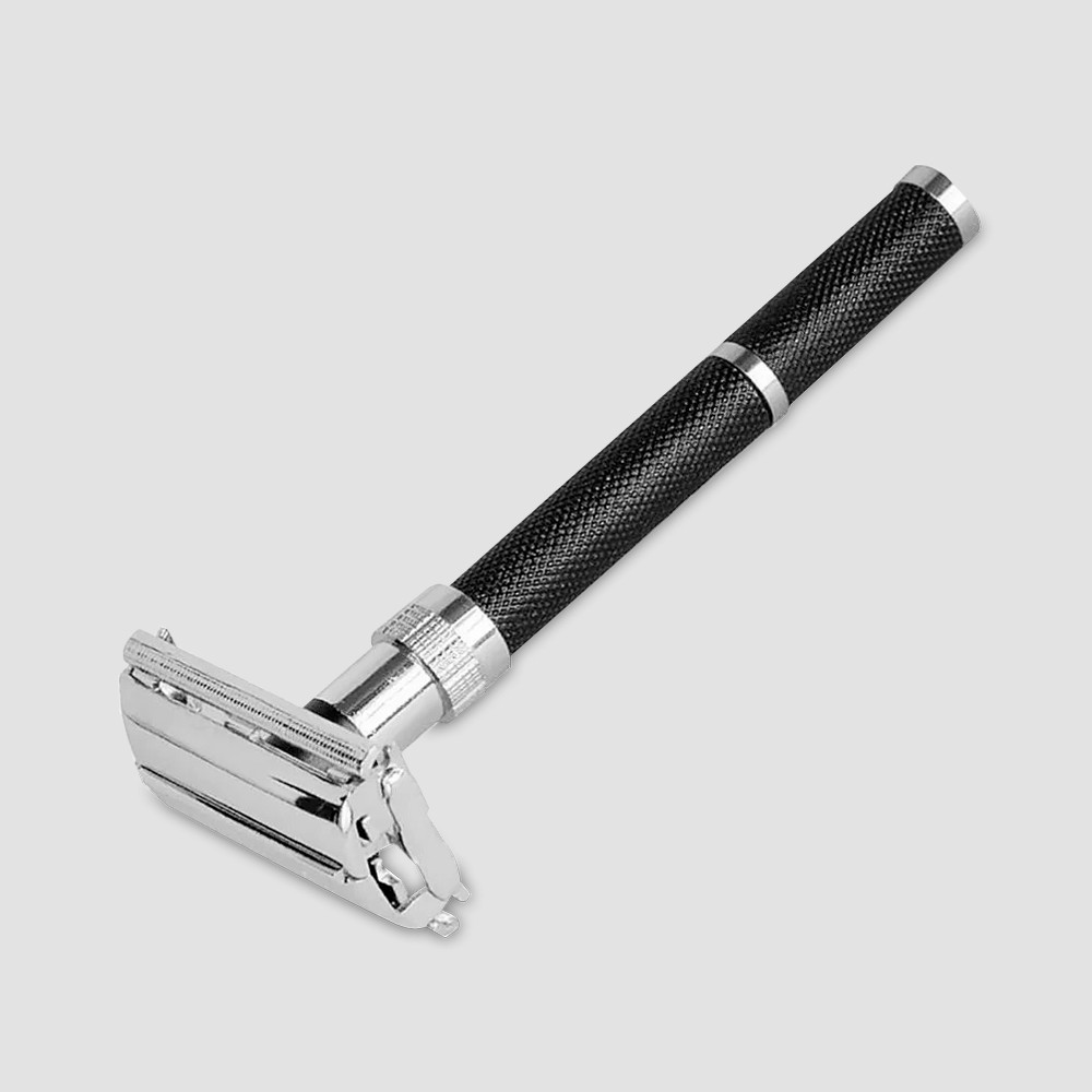 Станок бритвенный Т-образный, 11 х 4 см, черный, ERBE, Германия