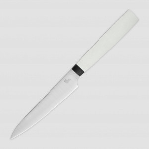 Нож универсальный кухонный U130, 13,4 см, сталь N690, White, OWL KNIFE, Россия, OWL KNIFE (Россия)