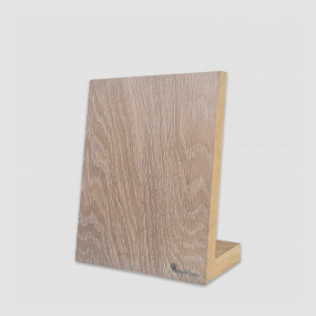 Подставка магнитная для 4-х ножей KS002SSOW, 26 х 20 х 12,5 см, дерево дуб, WOODINHOME, Россия, Подставки для ножей
