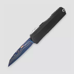 Нож автоматический фронтальный выкидной Cypher II, 8,9 см, MICROTECH, США, Нож автоматический фронтальный MICROTECH