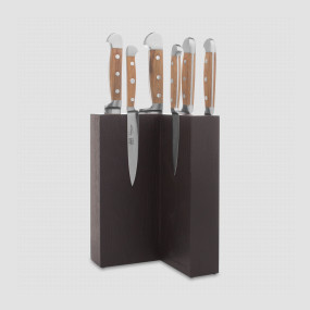 Набор из 6-ти кухонных ножей на подставке, серия Alpha Fasseiche, GUDE, Германия, Наборы кухонных ножей
