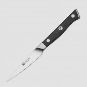 Нож для овощей, 10 см, рукоять черная микарта, серия Spectrum, ZWILLING J.A. HENCKELS, Германия, 