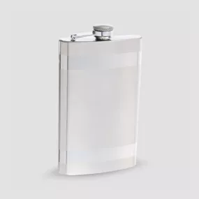 Фляга, 270 мл, сталь, серебристый, S. QUIRE, Италия, S.QUIRE (Италия)