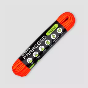 Паракорд 550 neon orange, 10 м, серия Cord 550, CORD, Россия, Паракорд 550 CORD