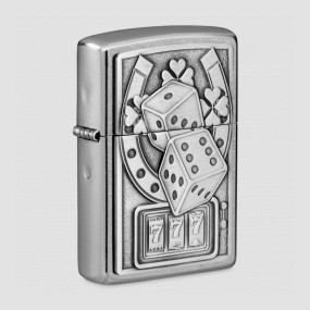 Зажигалка бензиновая Lucky 7, ZIPPO, США, ZIPPO (США)