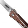Нож складной Crossbones Bronze, 9 см, CRKT, США_00804400062877909958.jpg