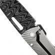 Нож складной TS1 Damascus Fate Grey matte handle, LionSteel, Италия_00797170043334334246.jpg
