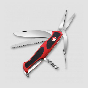 Нож швейцарский многофункциональный складной RangerGrip 71 Gardener, 7 функций, 9.7 см, VICTORINOX, Швейцария, RangerGrip