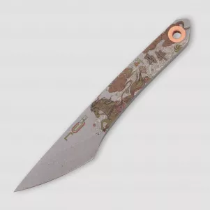 Нож с фиксированным клинком Koi, 3,4 см, N.C. CUSTOM, Россия, 