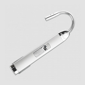 Зажигалка для розжига, газовая ZIPPO FlexNeck, сталь, цвет - серебристый, ZIPPO, США, Зажигалки