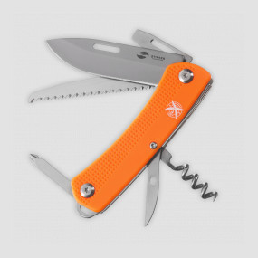 Нож многофункциональный складной, 7,2 см, STINGER, Россия, STINGER (Россия)