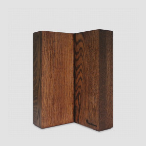 Подставка магнитная для 6-и ножей KS003SOB, 24 х 15 х 15 см, дерево дуб, WOODINHOME, Россия, Подставки для ножей