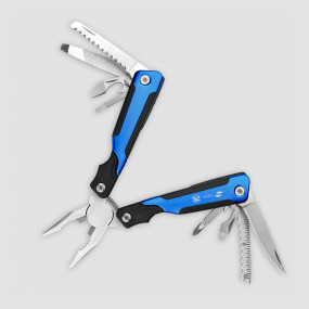 Мультитул, 14 инструментов, цвет синий, STINGER, Россия, STINGER (Россия)