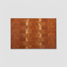 Доска разделочная торцевая, акация 30х20х2,5 см, Мастерская Дяди Гарри, Россия, 