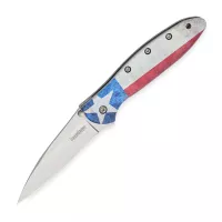 Нож полуавтоматический складной Leek, 7,5 см, KERSHAW, США видео продукта