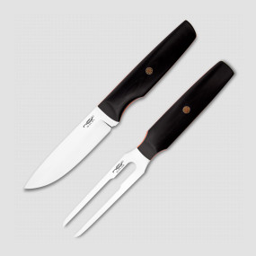 Набор туристический, нож+вилка S-H 01, N.C. CUSTOM, Россия, N.C. CUSTOM (Россия)