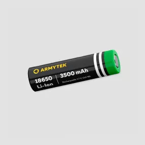 Аккумулятор незащищенный 18650 Li-Ion 3500 mAh, ARMYTEK, Канада, Зарядные устройства ARMYTEK