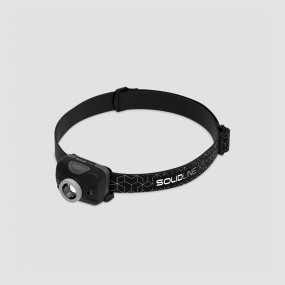 Фонарь налобный светодиодный Solidline SH2, цвет черный, серый, LED LENSER, Германия, Фонари налобные