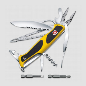 Нож швейцарский многофункциональный складной RangerGrip Boatsman, 22 функций, 9.7 см, VICTORINOX, Швейцария, RangerGrip