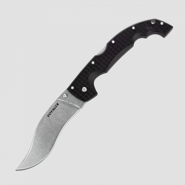 Нож складной Voyager Vaquero Extra Large Plain Edge, COLD STEEL, США