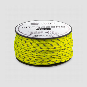 Микрокорд светоотражающий neon yellow, 10м, серия Cord Micro, CORD, Россия, Микрокорд CORD