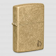 Зажигалка бензиновая Armor Flame Tumbled Brass, ZIPPO, США_00824770068439106642.jpg