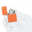 Зажигалка бензиновая Logo Orange Matte, ZIPPO, США_00824770065983185392.jpg