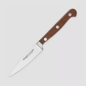 Нож для чистки и нарезки, 9 см, серия Classic Smoked Oak, BERGER CUTLERY, Германия, Classic Smoked oak BERGER CUTLERY