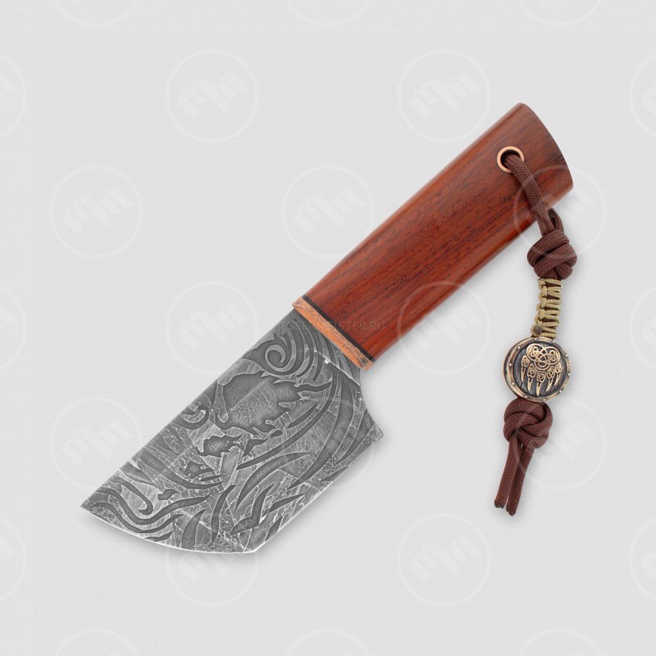 Нож с фиксированным клинком Бугай, 9,3 см, ВОЛЧИЙ ВЕК, Россия