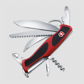 Нож швейцарский многофункциональный складной RangerGrip 53 Hunter, 13 функций, 9.7 см, VICTORINOX, Швейцария, RangerGrip