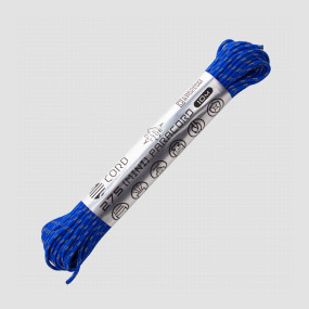 Паракорд 275 световозвращающий ultramarine blue, 10 м, серия Cord 275, CORD, Россия, Паракорд 275 CORD