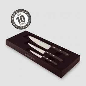 Набор кухонных ножей 3 предмета, серия Universal, ARCOS, Испания, Наборы ножей "Поварская тройка" 