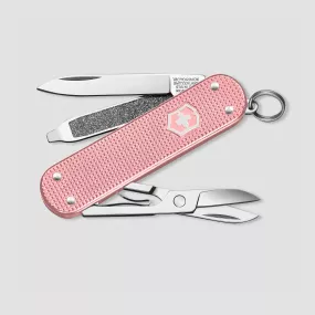 Нож швейцарский складной Classic Alox Cotton Candy, 5 функций, 4 см, VICTORINOX, Швейцария, Швейцарский нож