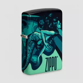 Зажигалка бензиновая Mermaid Design, ZIPPO, США, Зажигалки ZIPPO