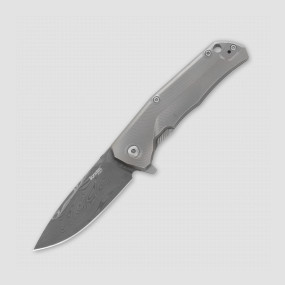 Нож складной T.R.E., 7,4 см, LionSteel, Италия, Складные ножи из дамасской стали