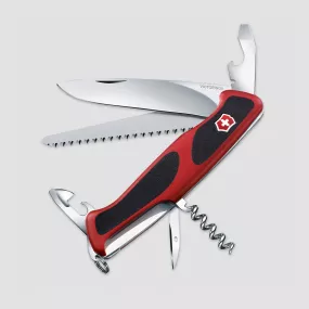 Нож швейцарский многофункциональный складной RangerGrip 55, 12 функций, 9.7 см, VICTORINOX, Швейцария, Швейцарский нож
