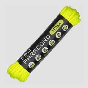 Паракорд 550 neon yellow, 10 м, серия Cord 550, CORD, Россия, Паракорд 550 CORD