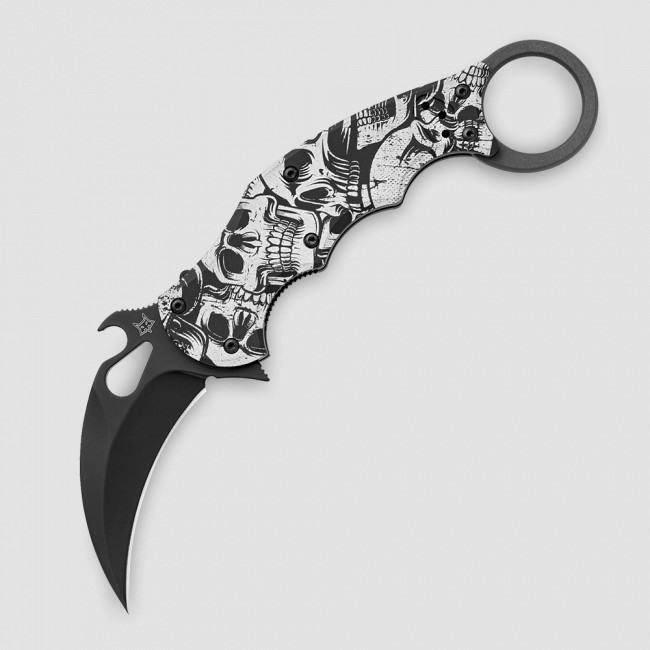 Нож складной Karambit, 6,5 см, FOX, Италия