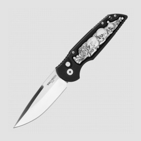 Нож автоматический складной TR-3 , 8,9 см, PRO-TECH, США, Ножи кастомные