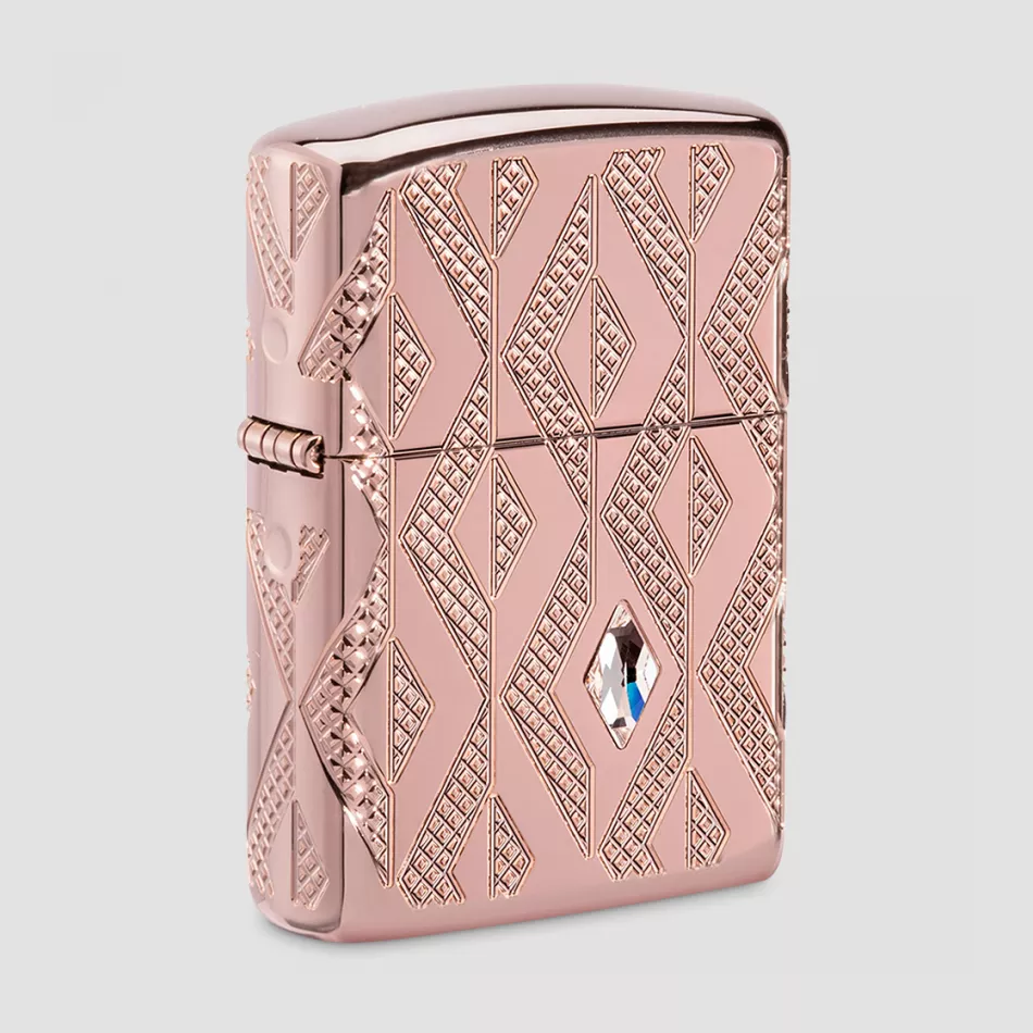 Зажигалка бензиновая Armor Geometric, ZIPPO, США
