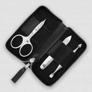 Набор маникюрный в кожаном футляре, 3 предмета, черный, серия Beauty Premium, ZWILLING J.A. HENCKELS, Германия, ZWILLING J.A. HENCKELS (ГЕРМАНИЯ)