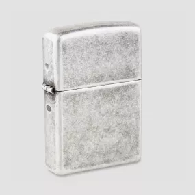 Зажигалка ZIPPO Classic с покрытием Plate, латунь/сталь, серебристая, матовая, ZIPPO, США, Зажигалки ZIPPO